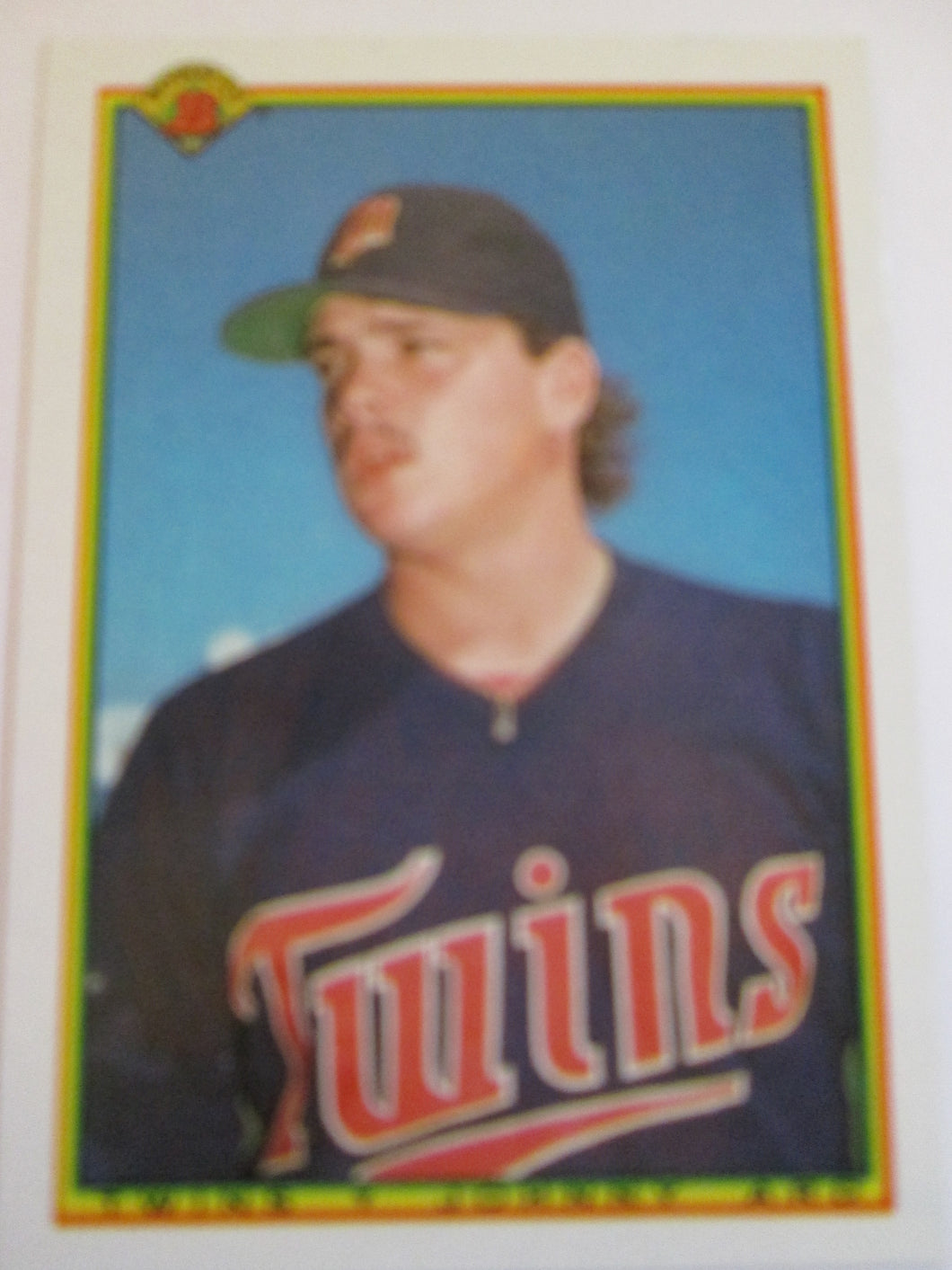Johnny Ard Bowman #406 Twins Baseball Card 1990