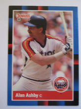 Alan Ashby Donruss #163 Astros Baseball Card 1987