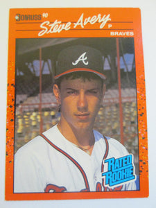 Steve Avery Donruss #39 Braves Baseball Card 1989