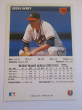 Steve Avery Donruss #26 Braves Baseball Card 1992