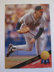 Steve Avery Donruss #121 Braves Baseball Card 1993