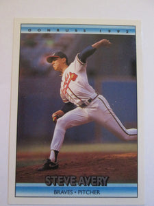 Steve Avery Donruss #81 Braves Baseball Card 1991