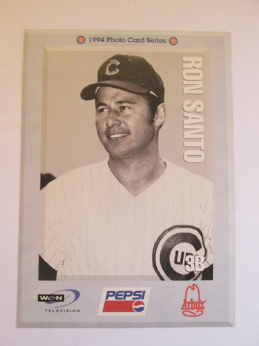 Ron Santo Cubs 1994 Photo Card Series #19