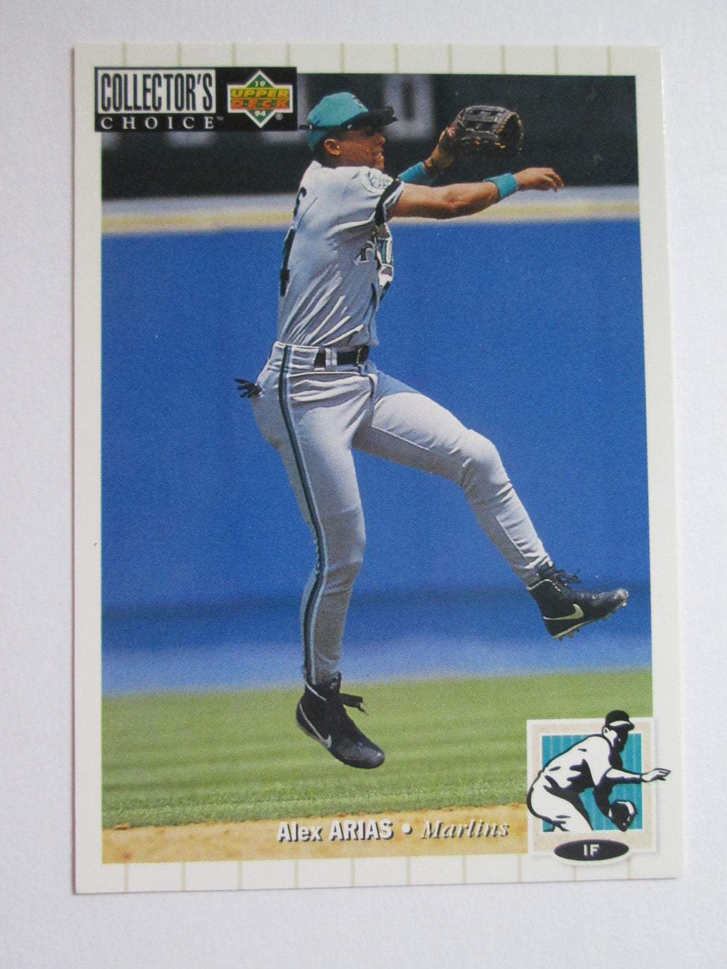 Alex Arias Upper Deck #401 Florida Marlins Baseball Card 1994