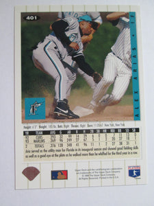 Alex Arias Upper Deck #401 Florida Marlins Baseball Card 1994