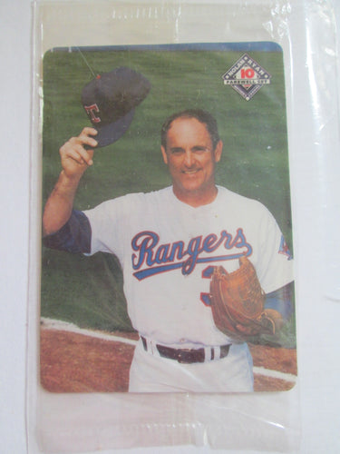 Nolan Ryan Mother's Cookies #34 Rangers Baseball Card Sealed 1993