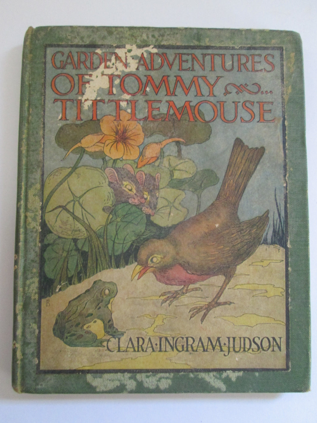 Garden Adventures of Tommy Tittlemouse by Clara Hudson HC 1922