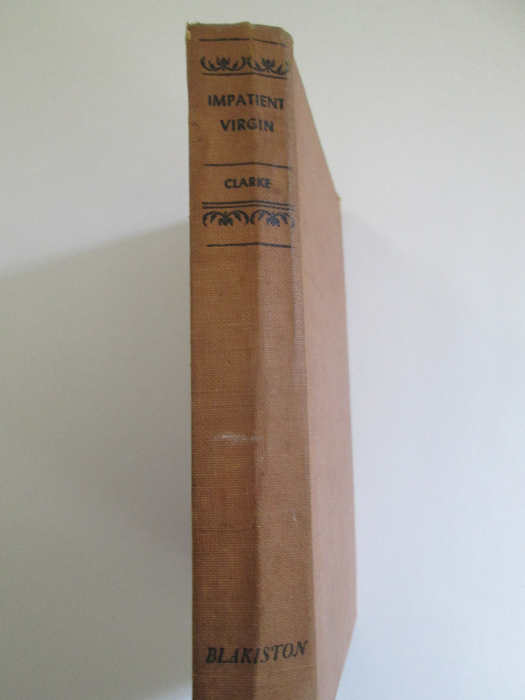 Impatient Virgin by Donald Clarke HC 1931 First Edition