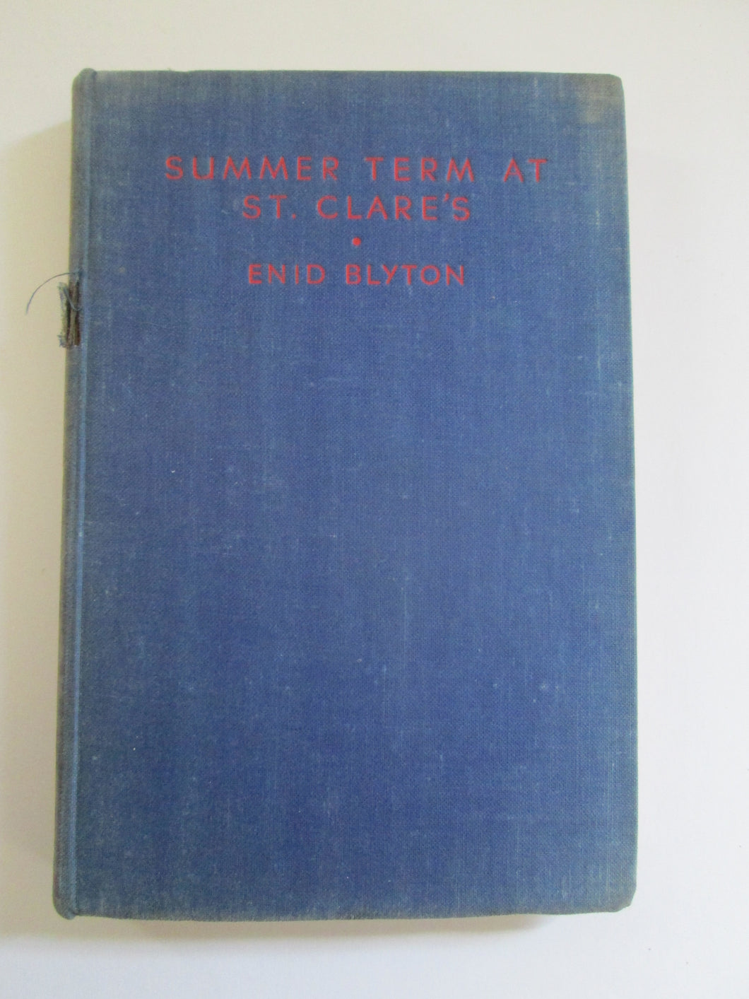 Summer Term At St. Clare's by Enid Blyton HC 1948