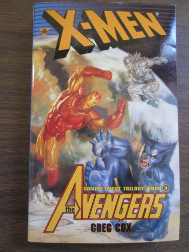 X-Men Avengers Gamma Quest Trilogy Book 3 by Greg Cox PB 2000