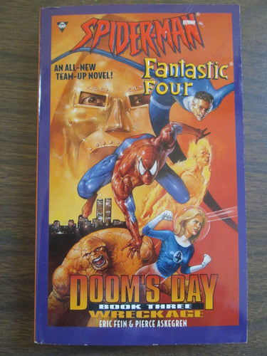 Spider-Man Fantastic Four Doom's Day Book Three Wreckage by Eric Fein & Pierce Askegren PB 1997