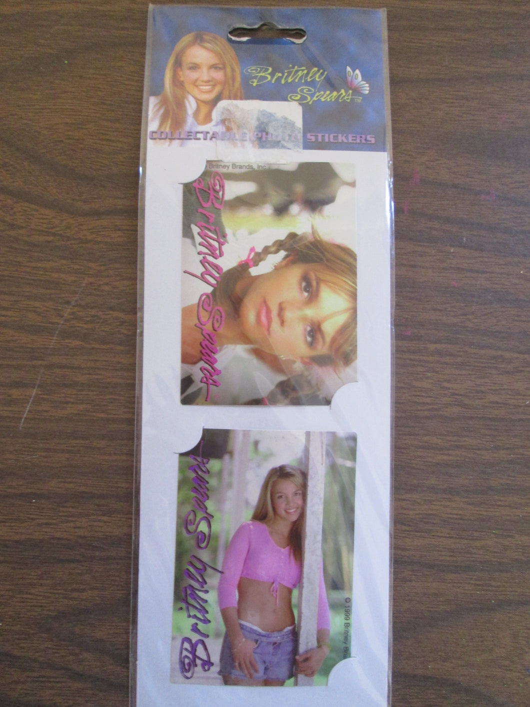 Britney Spears Collectible Stickers Sealed 1999