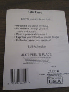 Disney Sticker set, Snow White, 101 Dalmations, Mickey Mouse and Donald Duck