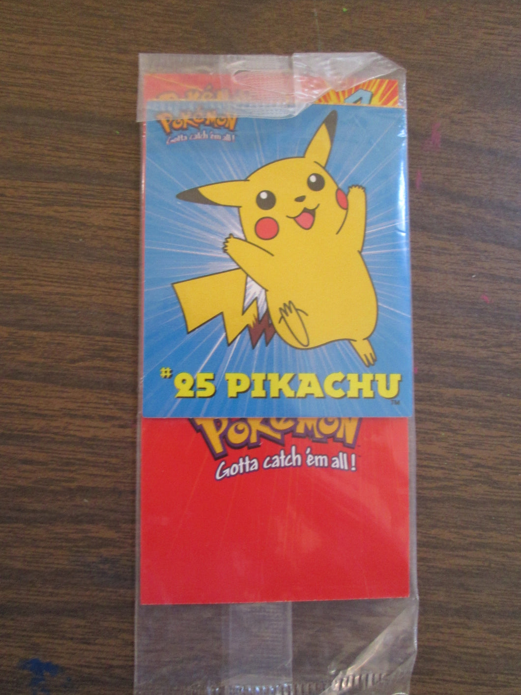 Pokemon 4 Collectible Party Stickers Pikachu