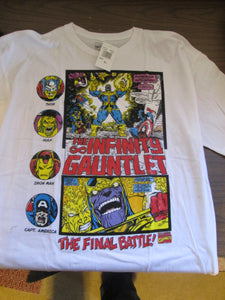Infinity Gauntlet  The Final Battle Marvel Comics T-Shirt XL