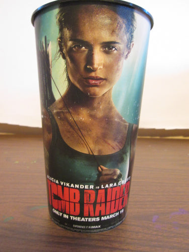 Tomb Raider Alicia Vikander as Lara Croft Cup used