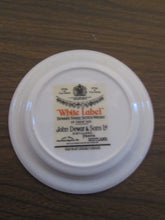 White Label Dewars Finest Scotch Whisky Minature Plate