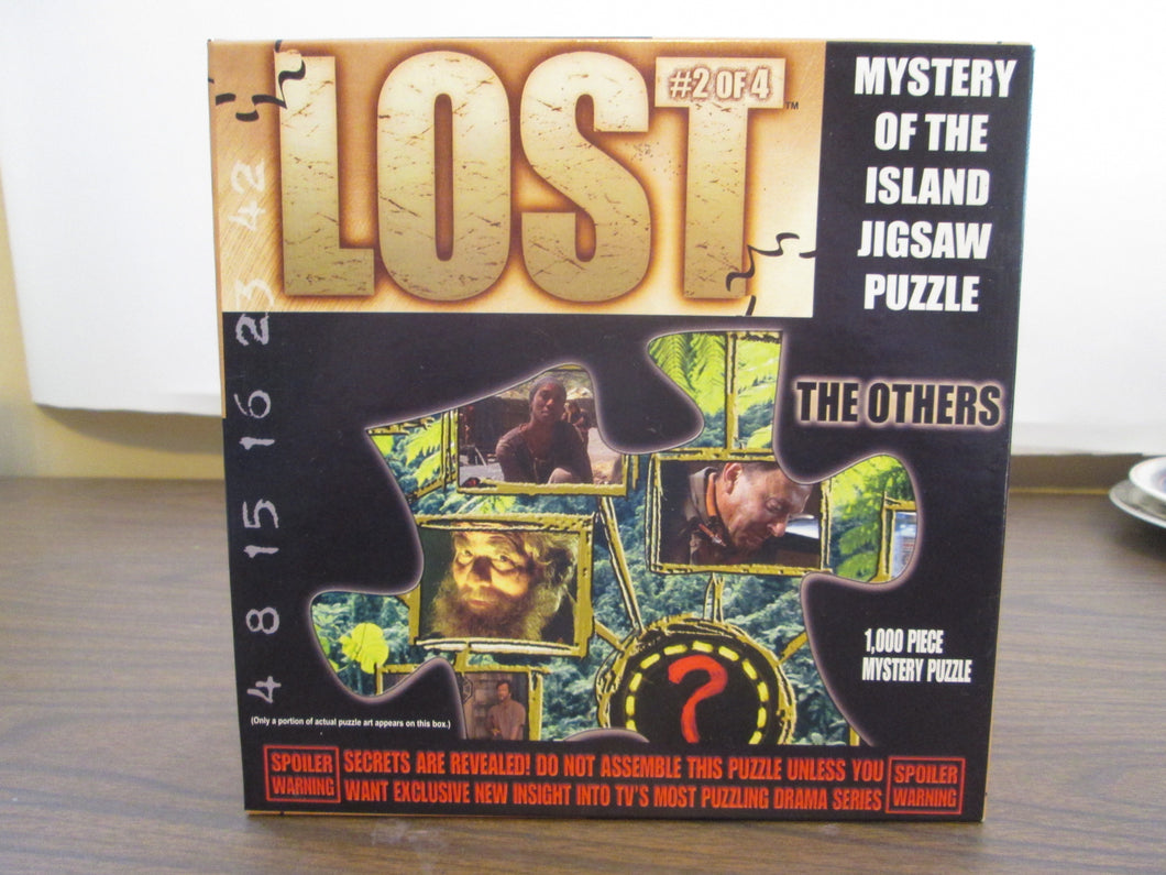 LOST Jigsaw Puzzle # 2 of 4 The Others 1,000 Piece Used 2006