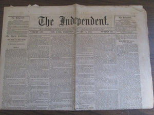The Independent Newspaper February 14, 1861