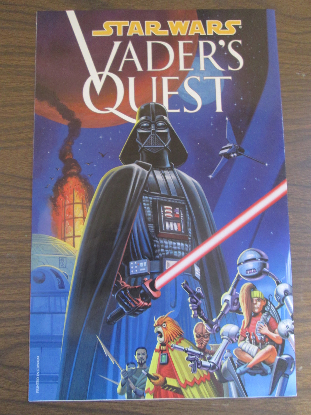 Star Wars Vader's Quest Promotional Poster 15 1/4