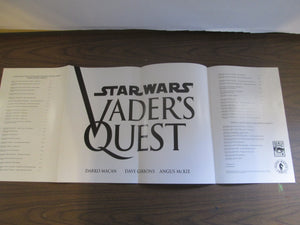 Star Wars Vader's Quest Promotional Poster 15 1/4" X 30" 1999