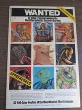 WANTED 22 Full-Color Posters of the Most Wanted Alien Criminals Oversized Book PB 1980