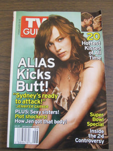 TV Guide Alias Kicks Butt Jennifer Garner cover February 6-12, 2005