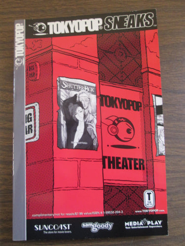 TokyoPop Sneaks set of 3 Manga Books PB 2004,2005 & 2006