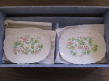 Hanagan Japan Serving Plate Set Porcelin with Flower print