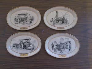 Fabcraft Inc Lot of 4 Machinery Metal collectible Trays