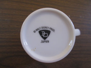 Mickey Mouse Walt Disney Porcelin Mug made in Japan 4"