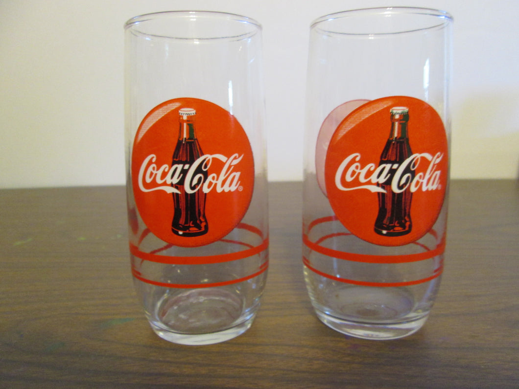 Coca-Cola set of 2 Glasses