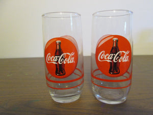 Coca-Cola set of 2 Glasses