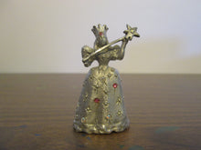 Wizard of Oz Glenda The Good Witch Pewter Figurine w/ Pink Crystal Jewels #6246 1998