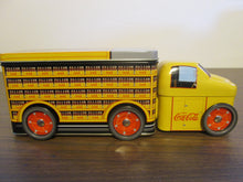 Coca-Cola Tin Truck with rolling Wheels