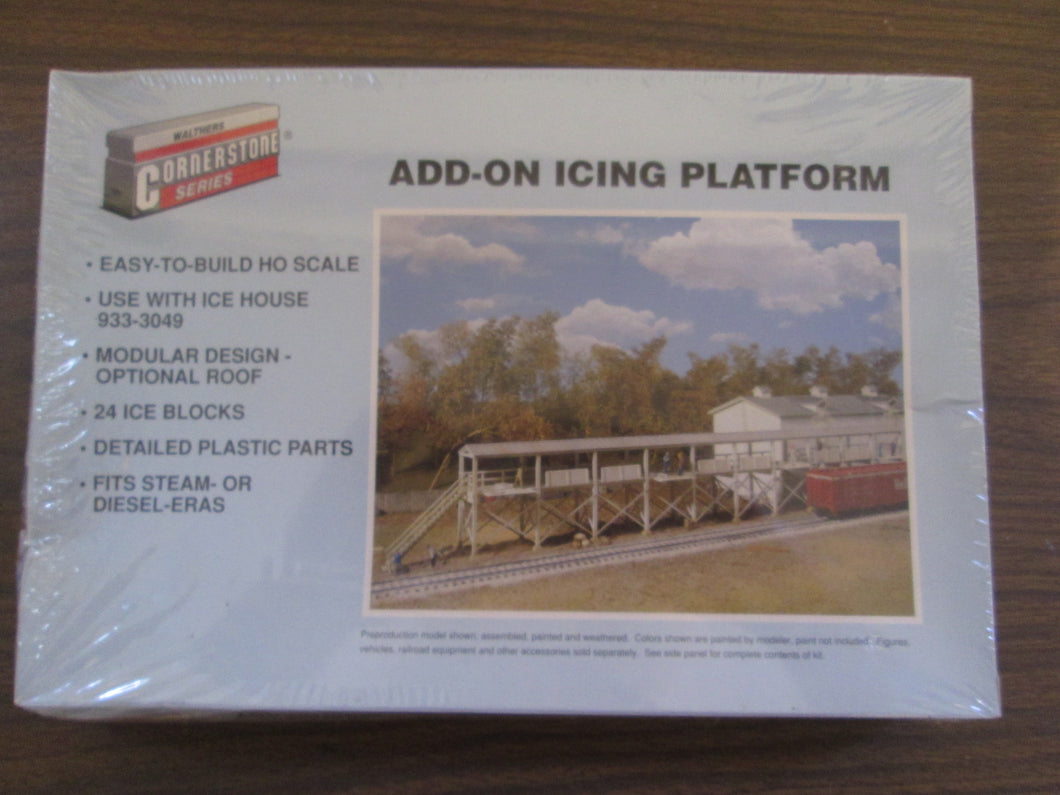 Train HO Scale Add-On Icing Platform Walthers Cornerstone Series Sealed