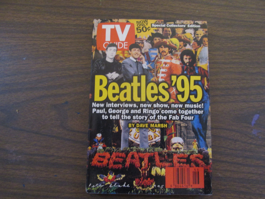 TV Guide Beatles '95 November 16-24, 1995