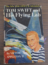 Tom Swift Set By Victor Appleton II Original Blue Cover, all with slip Covers #2,3,4,6,7,10 HB 1954-1957