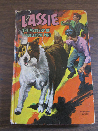 Lassie Mystery of Bristlecone Pine TV Adventure Book by Larry Harris HC 1957