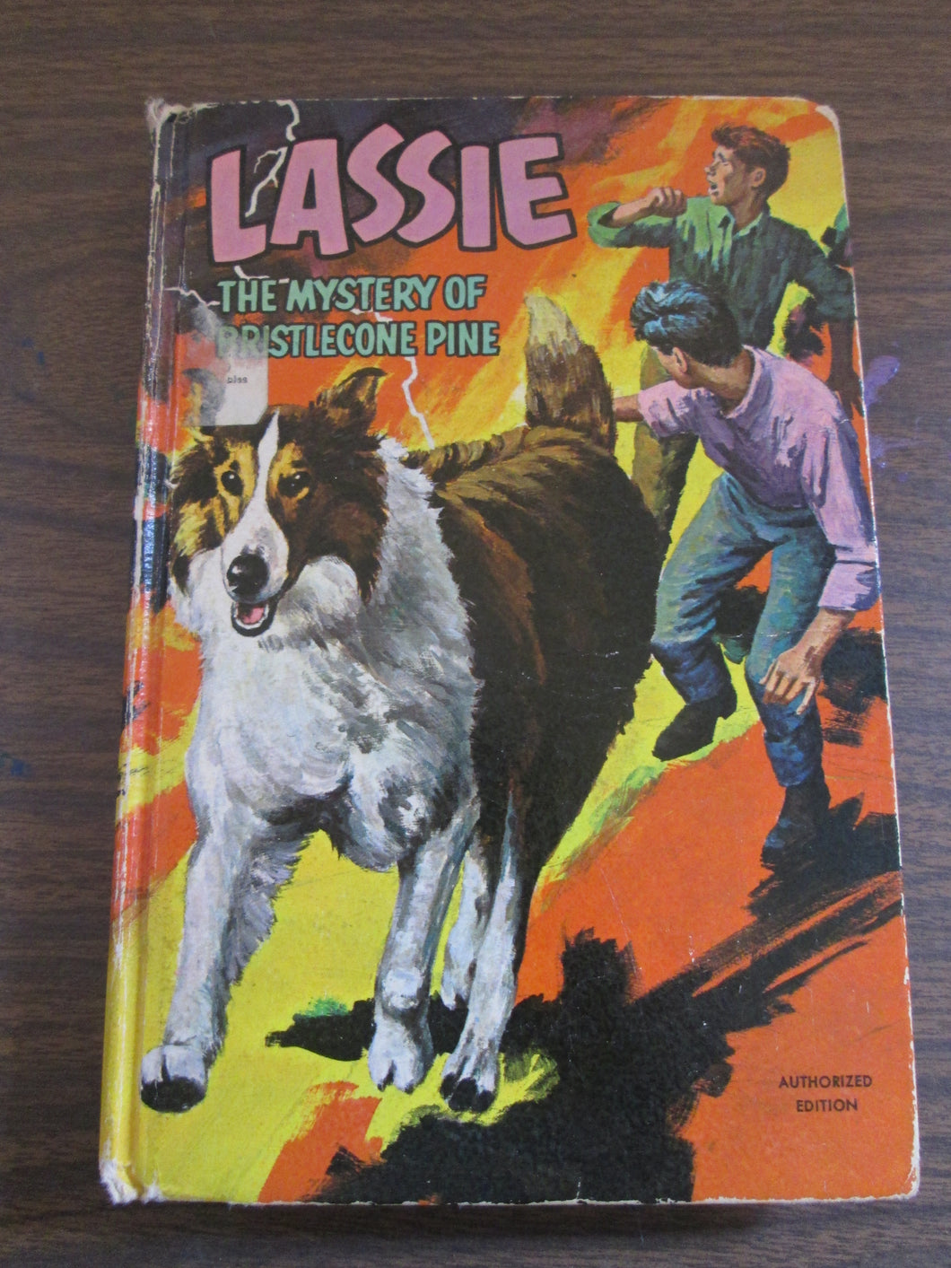 Lassie Mystery of Bristlecone Pine TV Adventure Book by Larry Harris HC 1957