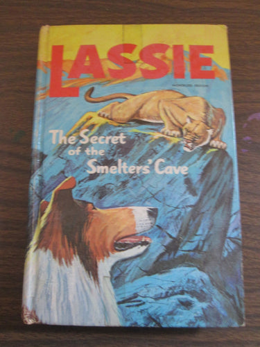 Lassie Secret of Smelter's Cave TV Adventure Book by Steve Frazee HC 1968