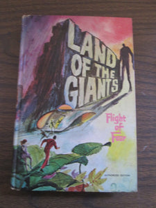 Land Of The Giants Flight of Fear TV Adventure Book by Carl Rathjen HC 1969
