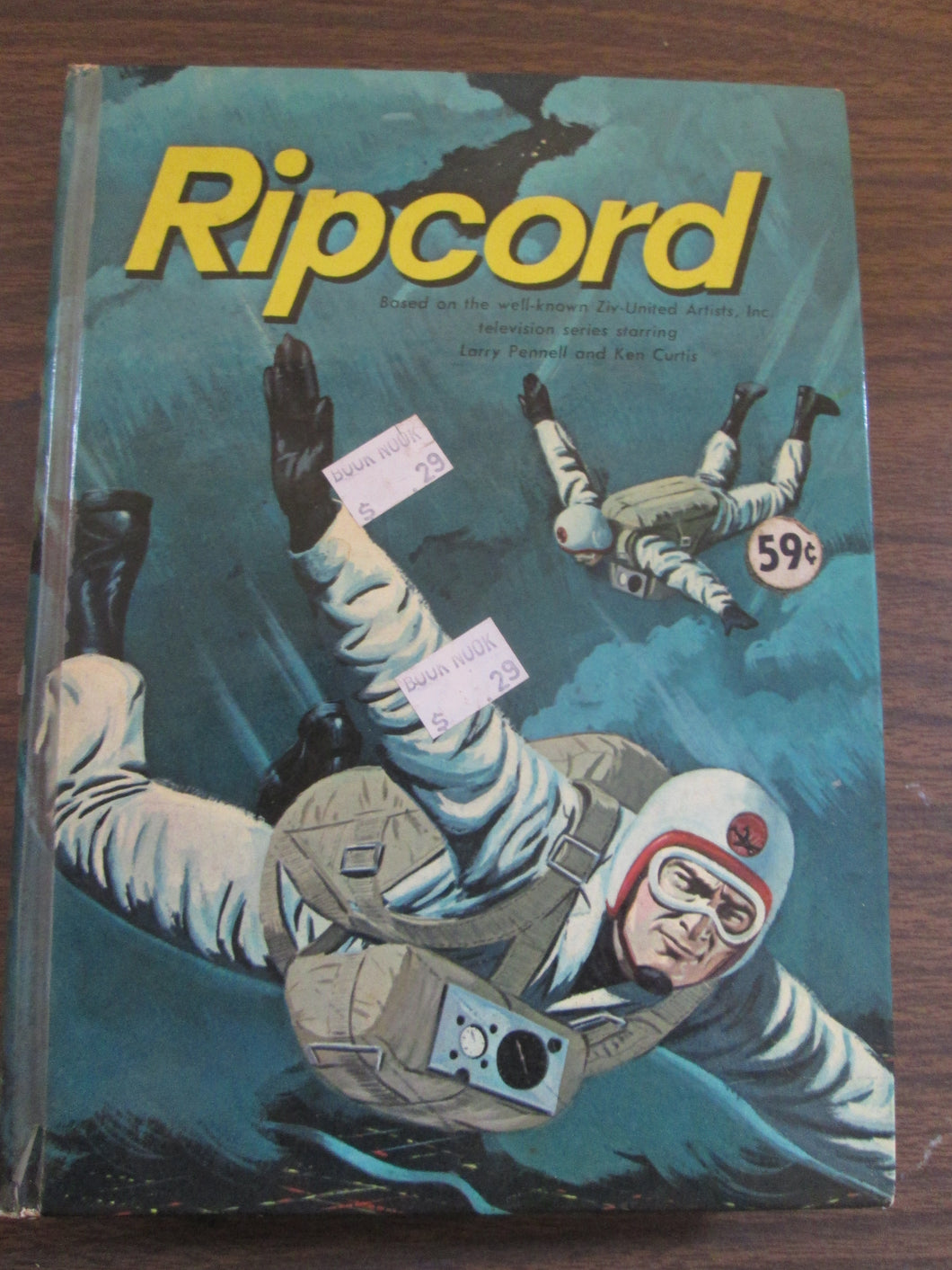 Ripcord TV Adventure Book by D. S. Halacy HC 1962