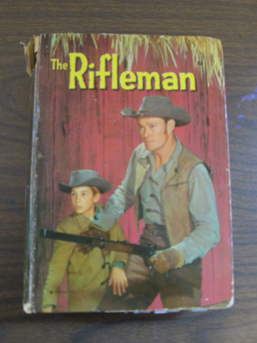 The Rifleman TV Adventure Book by Cole Fannin HC 1959