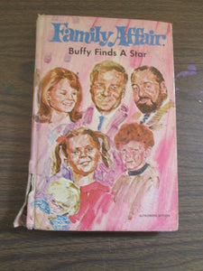 Family Affair Buffy Finds A Star TV Adventure Book by Gladys Bond HC 1970