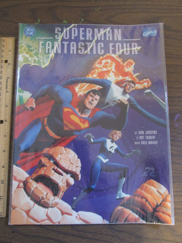 Superman Fantastic Four Oversized by Dan Jurgens & Art Thibert PB 1999
