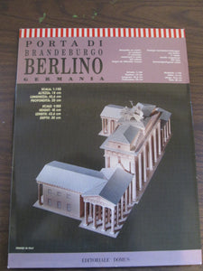 Porta Di Brandeburgo Berlino Germania Kit Model
