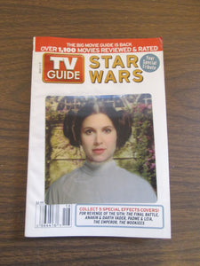 TV Guide Star Wars Princess Leia Hologram Cover May 1-7 2005 PB