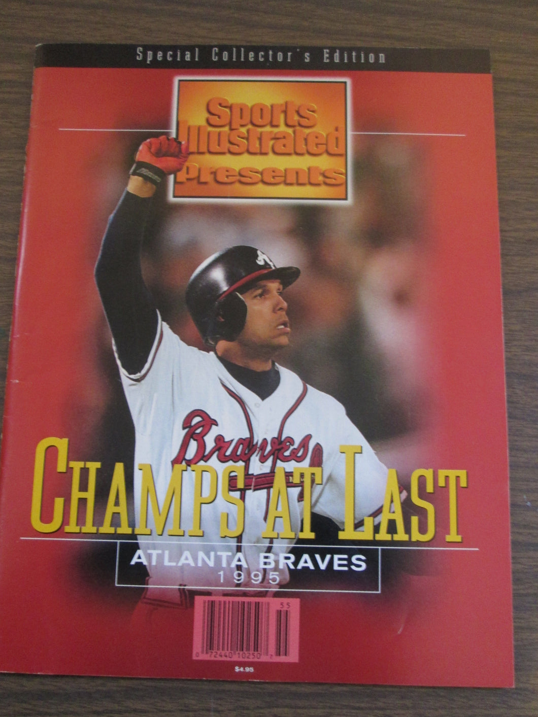 Sports Illustrated Presents Champs At Last Atlanta Braves 1995  PB