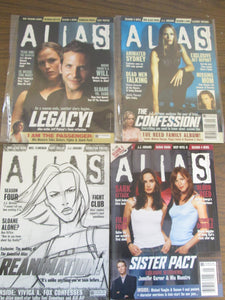 Alias The Official Magazine Complete Set #1-16 with 2005 & 2006 Yearbooks PB 2003-2006